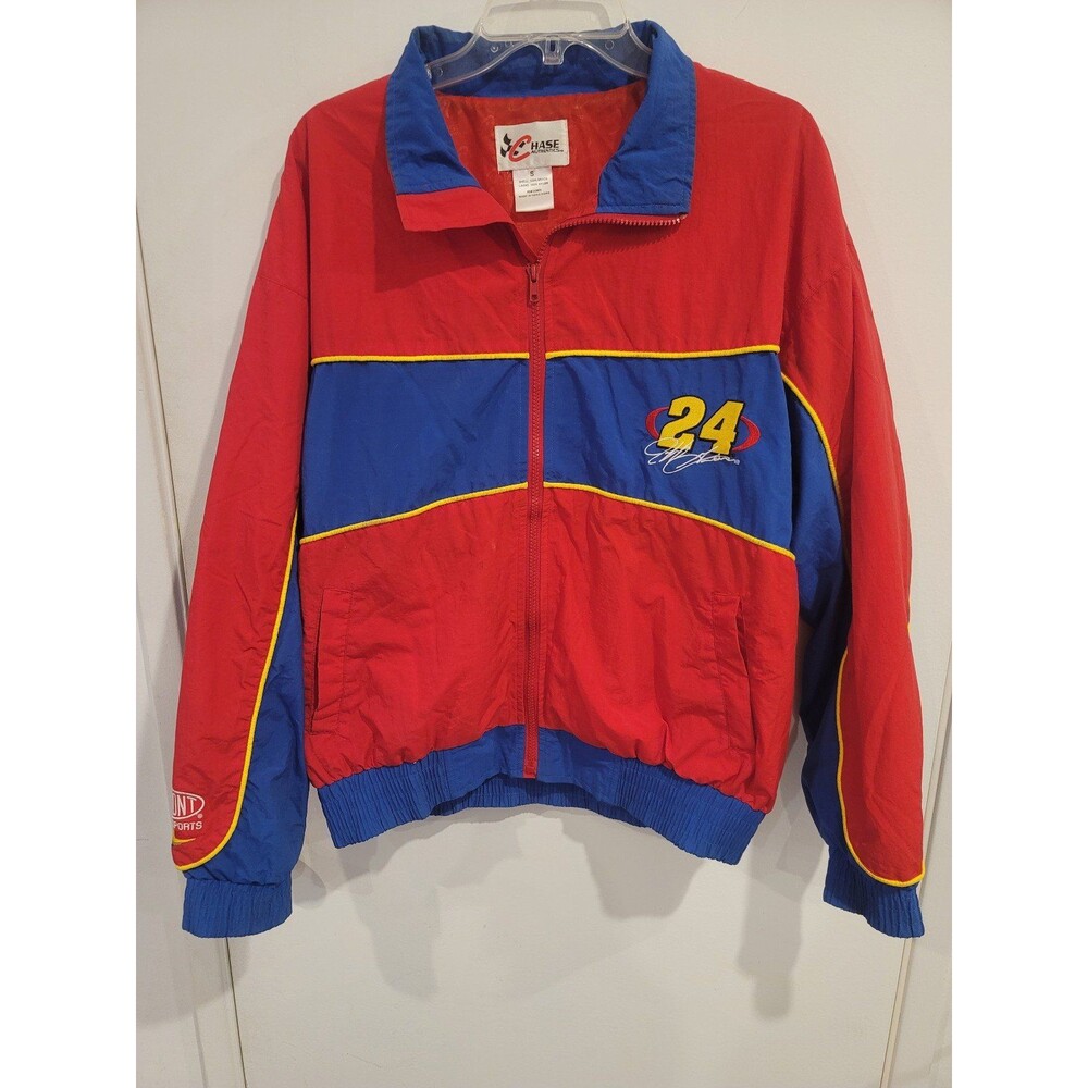 Vintage NASCAR JEFF GORDON Size S Racing Nylon Jacket